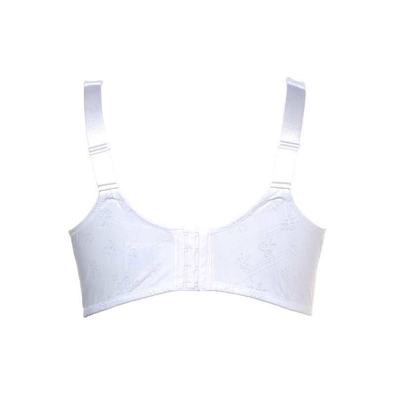 Ulla Popken Ladies’ Relief Bra, Non-Wired, Rhinestone Pendant, C–G Cup