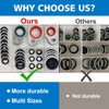 Easily 4 Set Car A/C Valve Core R134a Kit, 9