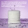 Almay Biodegradable Makeup Remover Pads, Longwear & Waterproof, Hypoallergenic, Fragrance-Free,