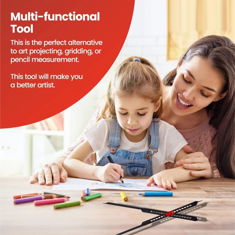 Accurasee Premium Proportional Divider Tool For Artists And Architects Easy