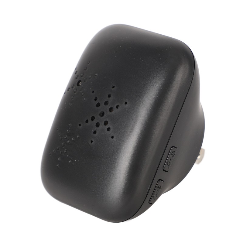 Black Self Powered Wireless Doorbell No Wiring Punching Outdoor Welcome