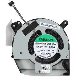 CPU Cooling Fan Replacement for Dell Latitude 5401 Series Laptop EG50060S1-C400-S9A 0YX3WM YX3WM DC5V 0.34A