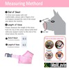 MoiiLavin Dog Muzzle XS (2 PCs) Soft Air Mesh for