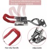 Unbranded 2Pcs Heavy Duty Steel Toggle Latch Catches Adjustable Lock