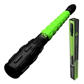 Muscle Roller Stick (1 Massage Stick) - Calf/Quads/Foot Massager,Back Massager Roller for Pain, Self Massage Tool for Deep Tissue, Trigger Point, Muscle Recovery, Myofascial Release (Green)