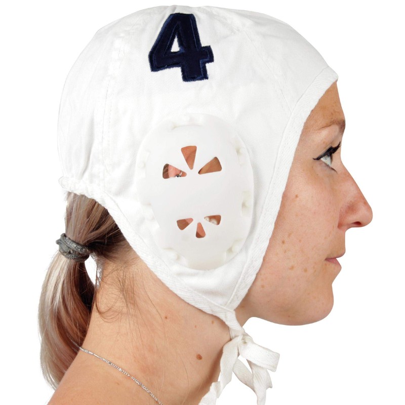 Bestlivings Water Polo Cap Set in White, No. 1-13 Swimming