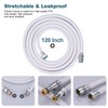 Aleasha Shower Hose, 120 Inches Extra Long Shower Head Hose