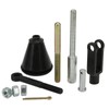 Master Cylinder Rod Set, Adjustable Cylinder Pressure Rod Set, Universal