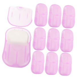 Ciieeo Travel Supplies 20pcs Portable Soap Sheets Soap for Travel Slices for Camping