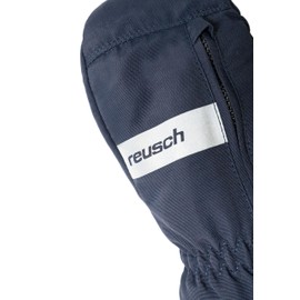 Reusch Moritz Mitten Warm, Windproof and Breathable Mittens Winter Gloves for Babies Toddlers Girls and Boys with Practical Zip