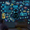 Adesivi Murali Fluorescenti Gioco Adesivo Murale Gamer Adesive da Parete
