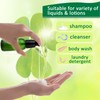 Apstaqeoo 4Pcs 80Ml Empty Lotion Pump Bottle Dispenser for Toiletries