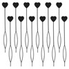 12Pcs Topsy Tail Hair Tool, Quick Beader for Braiding Beads