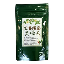Ginger Green Tea Lady 2.8 oz (80 g), Sugamo Tea House Sannenen