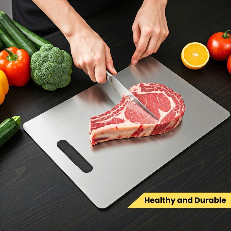 Titanium Cutting Board Set of 3, 2025 New Upgrade 100%