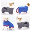 Dog Drying Coat Bathrobe Towel,Microfibre Material Fast Drying Super Absorbent