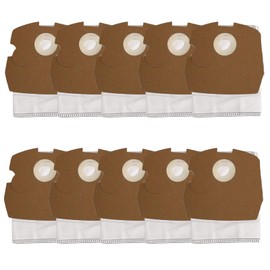 10 Pack Replacement HEPA Vacuum Bags Compatible With Clean Obsessed CO711＆ Perfect C105 Commercial Canister Vacuum Cleaner