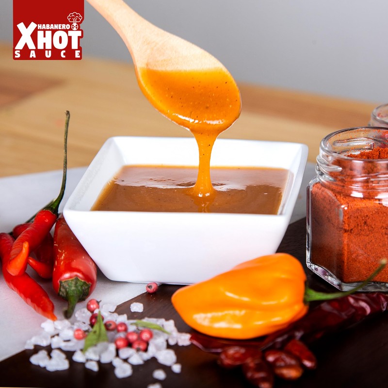 HABANERO PEPPER X HOT SAUCE 1 Gallon (128 Fl Oz)