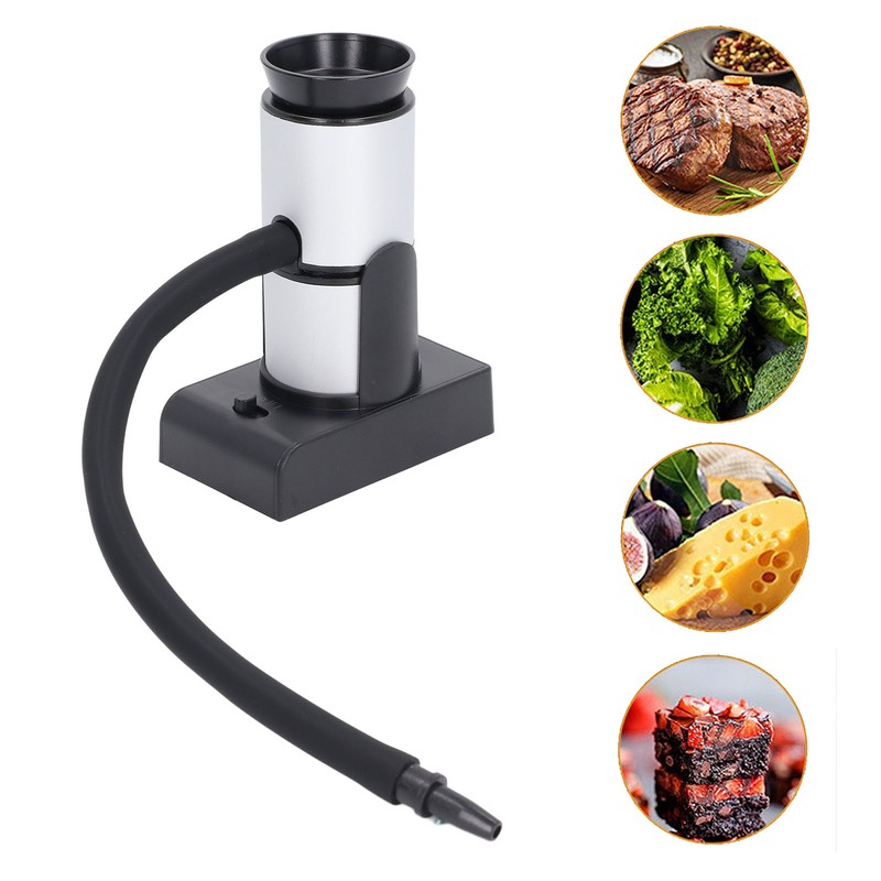 Food Smoker Portable Handheld Food Smoke Infuser for Fish Seafood