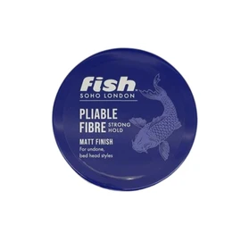 FISH Original Fishfibre Pliable Fibre, Mens Hair Styling Product Suitable for Short & Medium Length Hair. Stylist & Barber Used. Super Matt Finish Firm Hold, Natural & Defined Look, 100ml