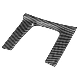 HEROFFIX Gear Panel Shift Box Cover Decal Sticker for Honda Civic 10th Gen 2016 2017 2018 2019 2020 2021 Car Interior Trim Accessory Black Carbon Fiber