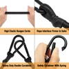 Rugtol Tensioning Elastic Strap with Carabiner, Expander with Carabiner Hook,