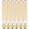 LVYE 8.9 inch E26 Led Bulbs 8W Dimmable E26 Tubular