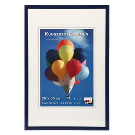 * * * New Lifestyle Plastic Photo Frame * * *, blue, 20x30