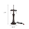 Capulina Tiffany Table Lamp Base Replacement for 16-18 Inches Lampshade