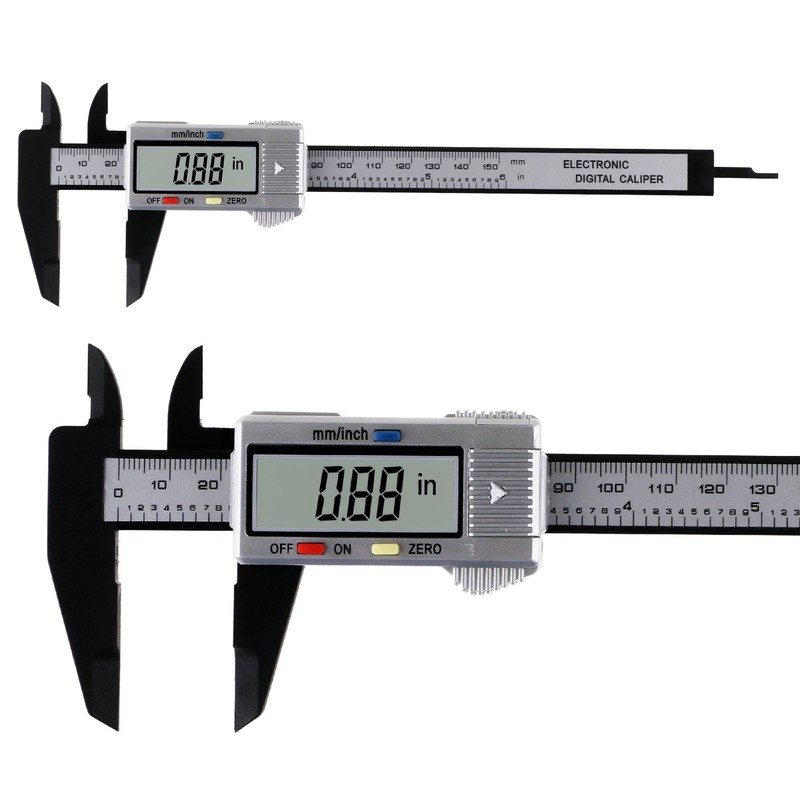 Fixget Measuring Calipers, Vernier Caliper Micrometer Digital Calipers Electronic with