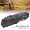 Mountain Bike Saddle Bag Waterproof Large Capacity UnderSeat Tail Bag