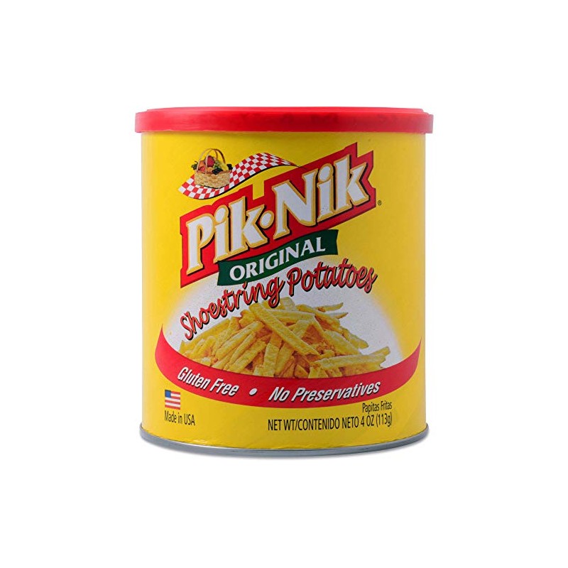 Pik-Nik Original Shoestring Potatoes 113g, 3 Pack