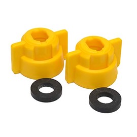 Valley Industries Quick Detach Sprayer Nozzle Caps - W/Gaskets, 2 Pack