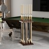 Lnmuzm Pool Cue Holders for Billiard Room, Pool Stick Holder,