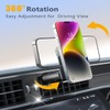 JCTRIWAY Car Mount for Socket Grip, Car Vent Mount Phone