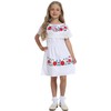 YZXDORWJ Mexican Dress for Girls Embroidered Cinco de Mayo Dress