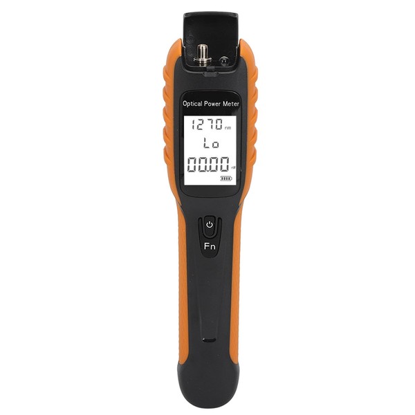 Optical Power Meter, -70 ~ +10dBm Portable Fiber Optic Tester,