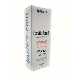 Ipsiderm Ipsiblock Mineral Protector Solar Fps 30 Uva/uvb 100 Gr
