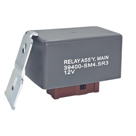39400-SM4-003 Fuel Pump Main Relay Compatible with 1992-2001 Honda Civic Accord & Acura CL TL Integra - Replaces 39400-S10-003 39400-S01-A01 39400-S1-000 39400-SR3-003 RZ-0088
