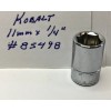 Kobalt 11 mm x 1/4" Dr Metric Socket 85498- 6