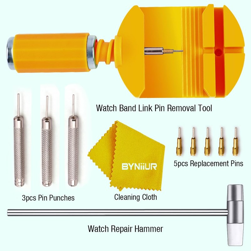 Watch Link Removal Kit, Resizing Adjustment Watch Band Sizing Strap