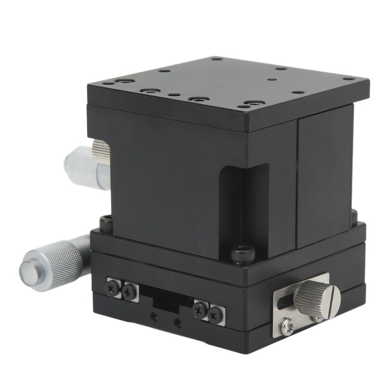 Manual Linear Stage Aluminum Alloy Black Anodized Surface XZ Axes