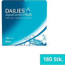 Dailies AquaComfort Plus Tageslinsen weich | 180 St√ºck | BC 8.7 mm | DIA 14.0 mm | -02.00 Dioptrien