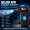 Autojack Compressed Air Duster, 130000RPM Super Power Cordless USB