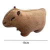 Importudo Peluche De Capibara Animal Roedor Lindo Regalo Detalle 18cm