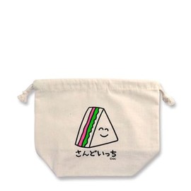 Okutani Corporation Okutani Kinchaku Drawstring Bag Small Box Kinchaku Lunch Box