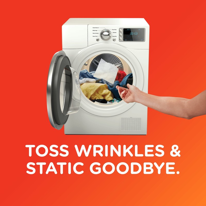 Bounce Outdoor Fresh Scented Fabric Softener Dryer Sheets, 15 Count