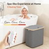 Towel Warmer & Laundry Basket 2-in-1, Foldable Towel Warmer for