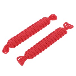 REPAIROCK Pack of 2 Door Hinge Swing for Jeep Wrangler TJ JK JKU JL JLU YJ for Gladiator JT 2/4 Door 1987-2021 Door Limiter Strap Door Check Strap Retractable Swing Limiter Nylon Red