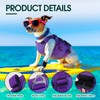 Kuoser Small Life Jacket for Dogs, Life Jacket with Handle